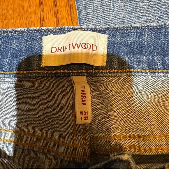 Driftwood Farrah Jeans Size 31 Length 32 - Picture 2 of 4